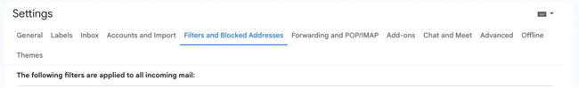 how to whitelist an email in gmail go to filters and blocked addresses