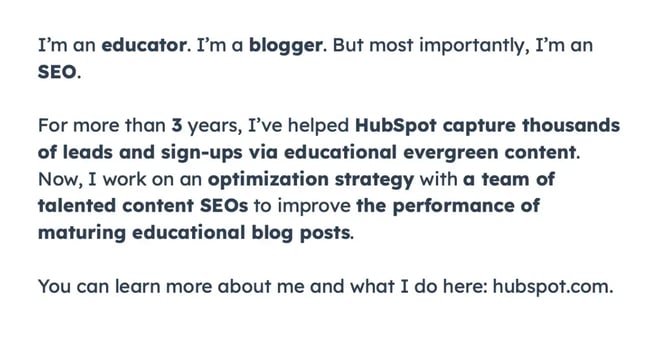 how to write a linkedin summary, catchy linkedin summary template