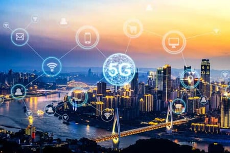5G cellular towers will send the high speed network throughout the U.S. in coming years.