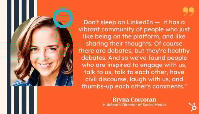 HubSpot’s LinkedIn strategy