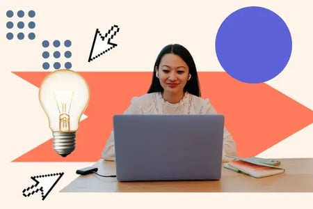 woman learns how to add ai to a website