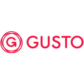 Gusto's logo shortly after rebranding