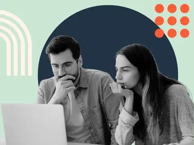 people figuring out how to create a landing page