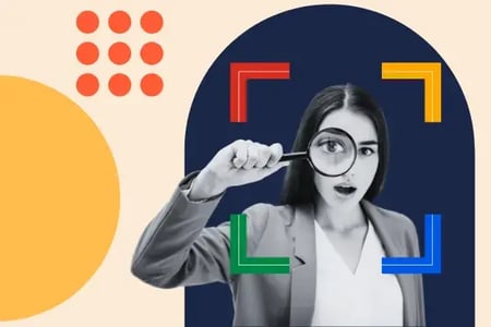 visual metaphor for how to get your website noticed on google