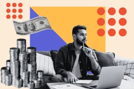 person brainstorms how to reduce customer acquisition cost in their business