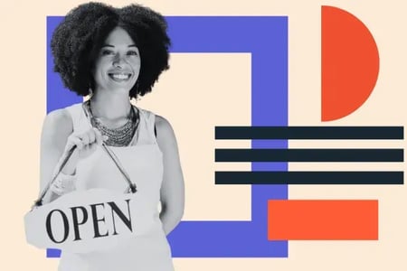 woman starting a successful business