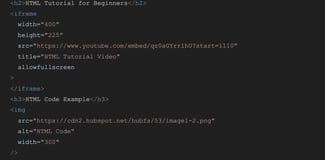 html, sample tutorial