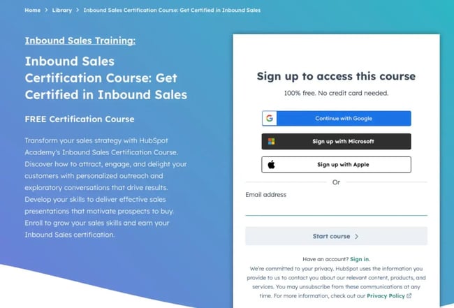 ̽ѡ inbound sales training course.