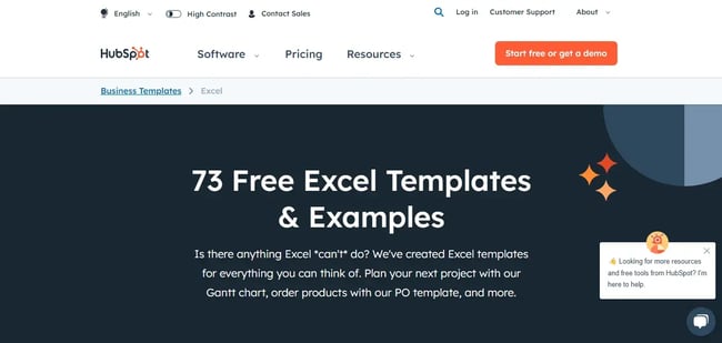 ̽ѡs free business templates are a good example of how to engage customers.   