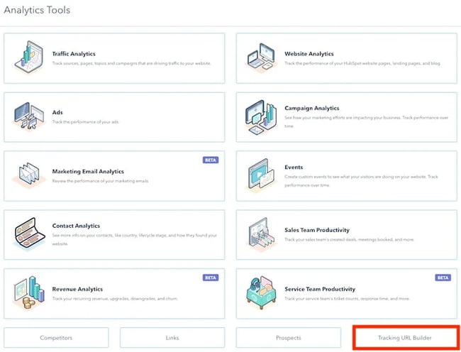 How to Build UTM Codes in ̽ѡ: open the tracking url builder