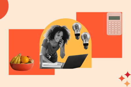Woman looking at ̽ѡ CMS examples for inspiration for her own website