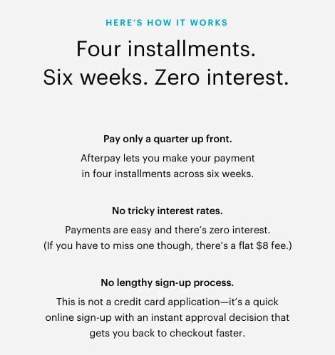 Everlane Buy Now Pay Later