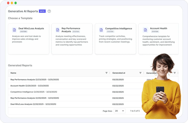 image showing the interface of the automated cold calling system in rafiki