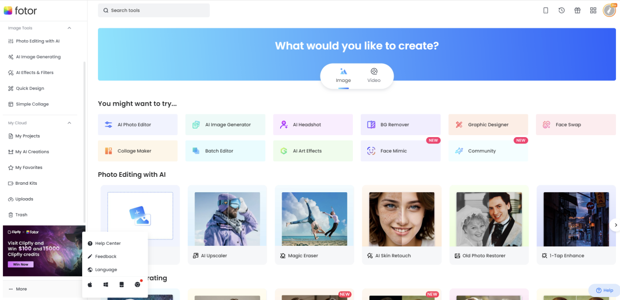 fotor image generator