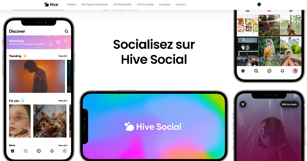 réseau social Hive Social