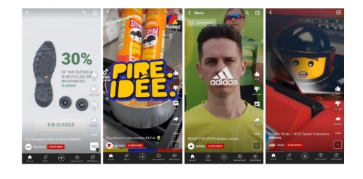 réseau social YouTube Shorts