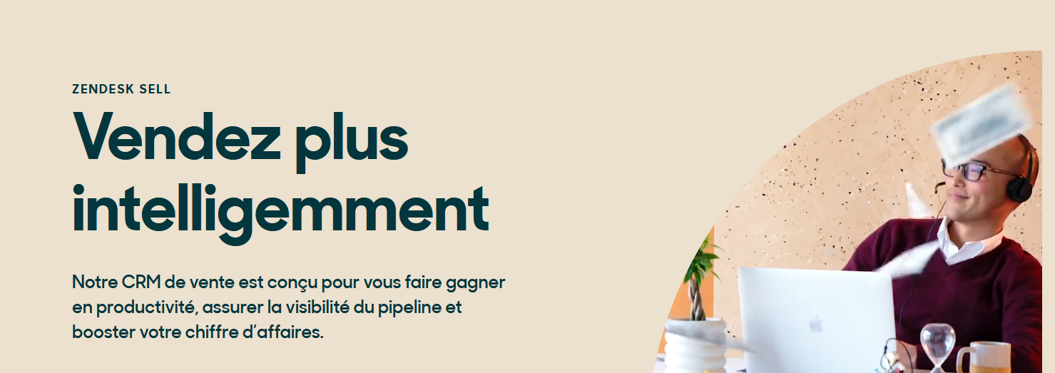 CRM Zendesk orienté service