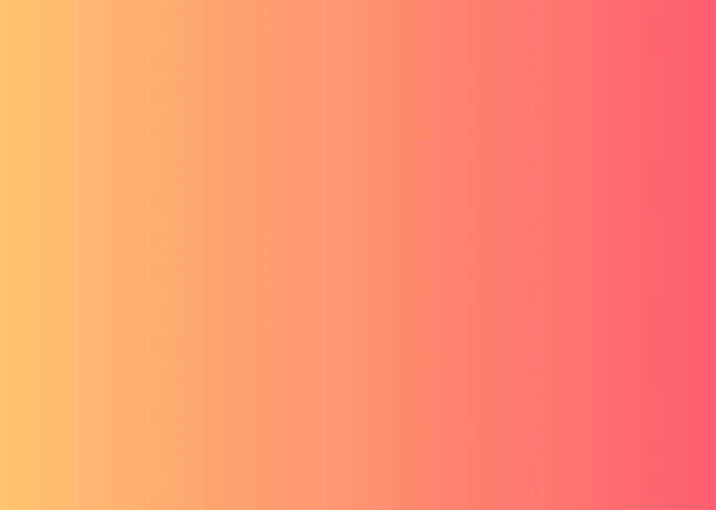 A visual representation of a smooth linear gradient function with the colors orange to pink from left to right.
