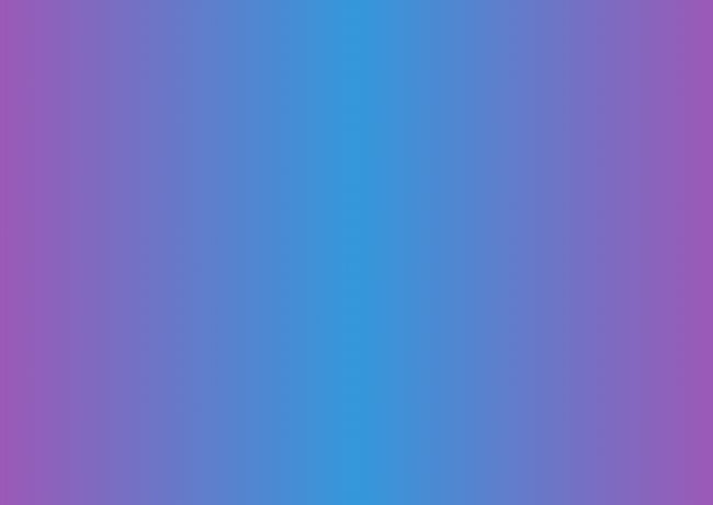 A visual representation of a smooth linear gradient function with the colors purple to blue to purple from left to right.