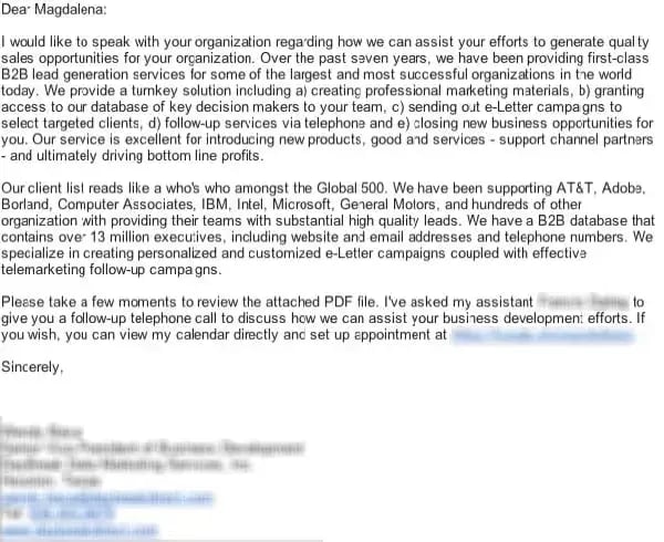 email marketing mistakes, bragging email