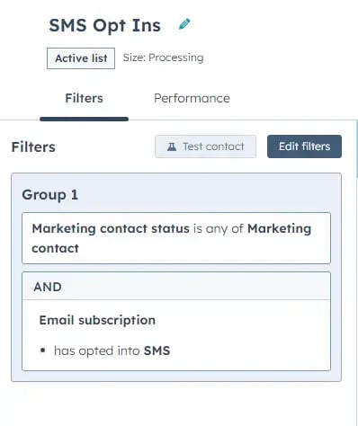 sms marketing: setting up sms opt-ins in hubspot
