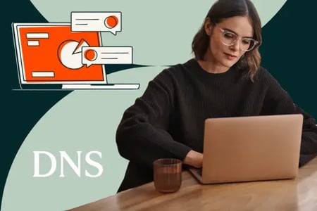 woman looking up what is a dns server