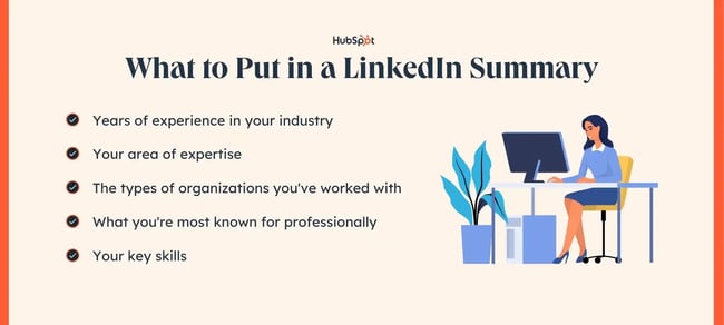 how to write a linkedin summary, what to put in a linkedin summary