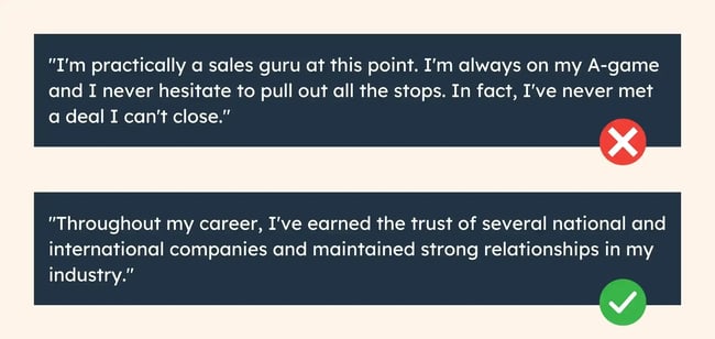 how to write a linkedin summary, cheesy or cliche terminology