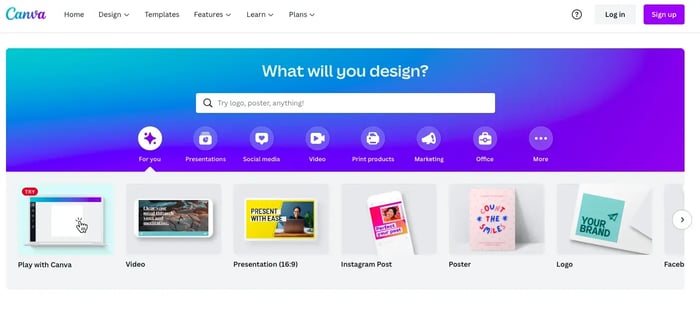 Canva - PHP Website