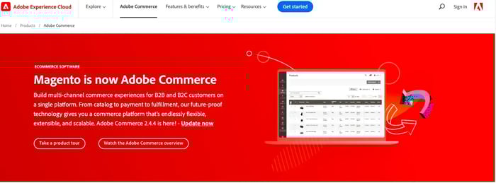 Magento PHP website examples