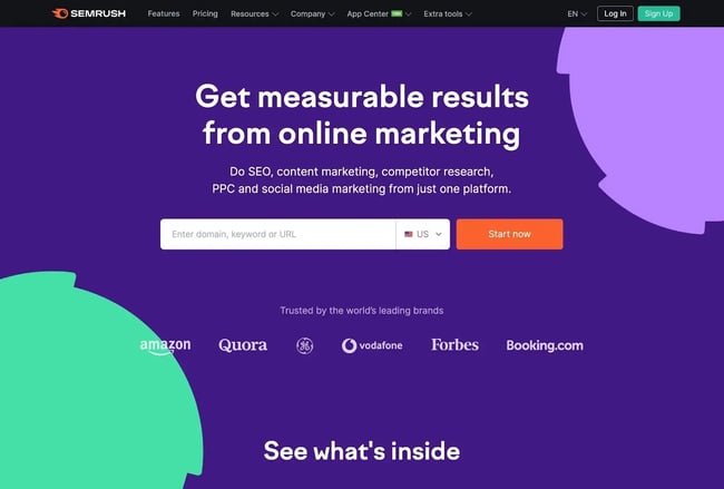 website color themes, sem rush