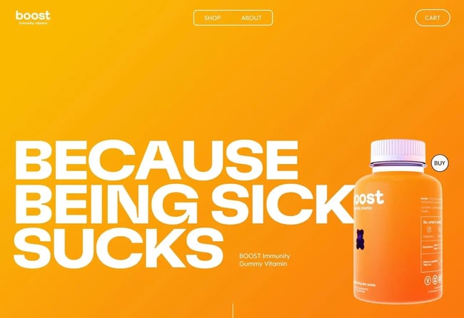 website color themes, boost