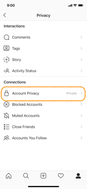 instagram marketing settings privacy