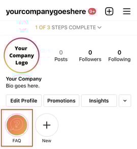 How to add instagram highlight covers step 5