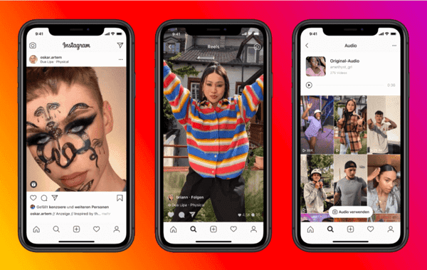 Instagram Reel Beispiele