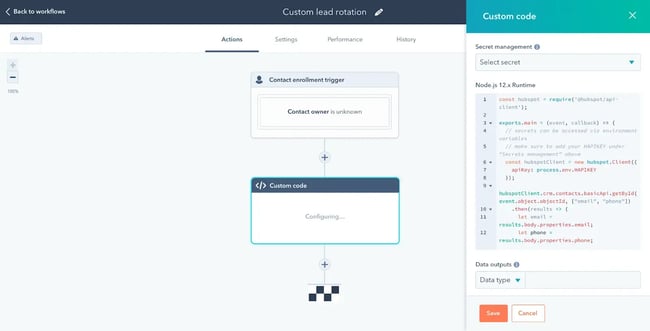 integration automation, Operations Hub automation tool