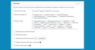 internal linking tools, yet another related post plugin