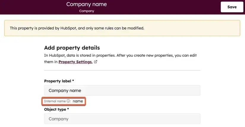 an image showing an example of HubSpot��s custom objects and data structure features for investment banking businesses. 