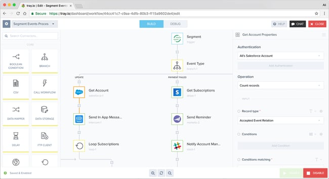 iPaaS vendors: Tray.io