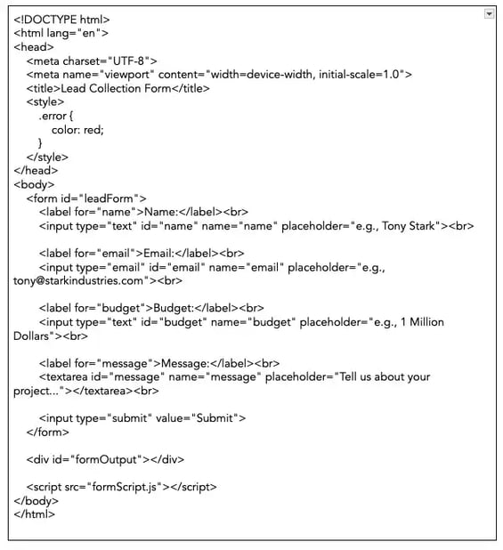 javascript seo, html structure