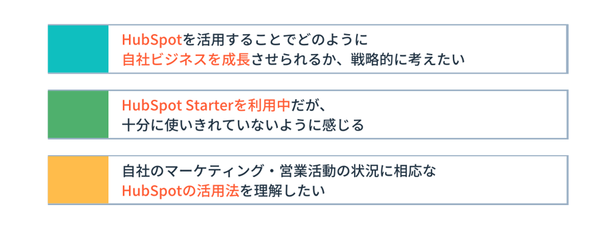 20230315_こんな人におすすめです_HubSpot Starterユーザー向け「徹底活用」ウェビナー