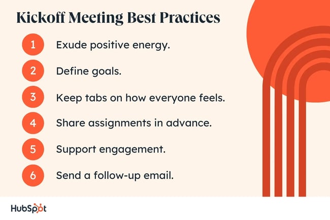 kick off meeting best practices