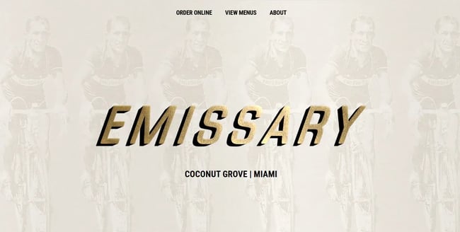 kingswood coffee coffee shop website design