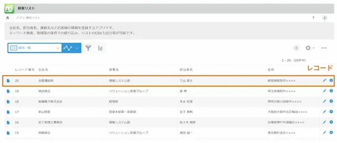 kintone 使い方3