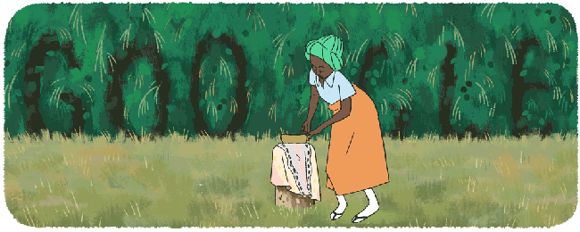 coolest google doodles, ladi kwali