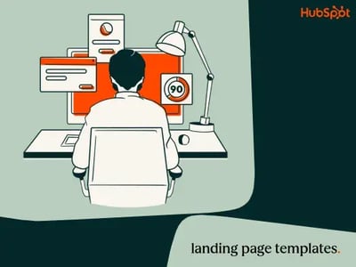 visual metaphor for landing page templates 