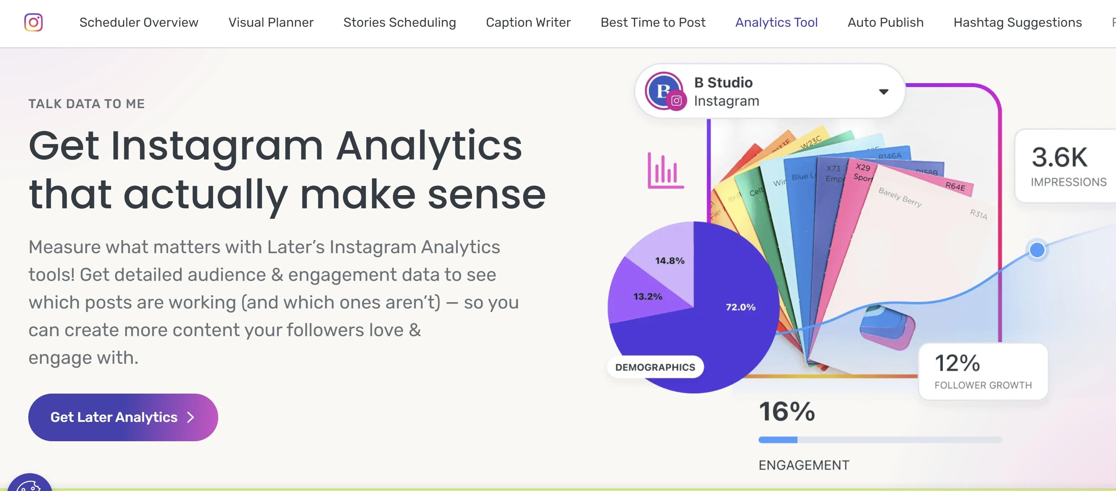 Later - Apps for Instagram posts