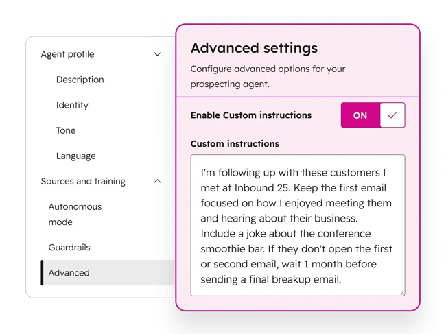 lead generation conversion funnel, personalizing messages with breeze