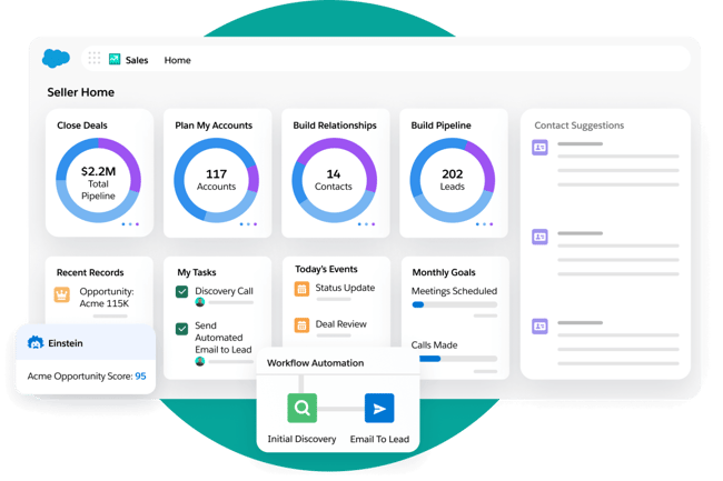 lead managment system, salesforce