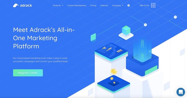 free lead distribution software, Adrack